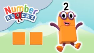 @Numberblocks- The Number Two | Learn to Count - Kingdom Kids Zone, Little Learners - Numberblocks