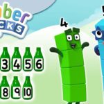 @Numberblocks- Ten Green Bottles | Learn to Count - Kingdom Kids Zone, Little Learners - Numberblocks