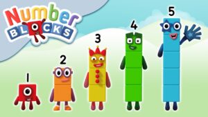 @Numberblocks- 1 2 3 4 5 | Learn to Count - Kingdom Kids Zone, Little Learners - Numberblocks
