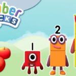 @Numberblocks- Counting Apples | Learn to Count - Kingdom Kids Zone, Little Learners - Numberblocks