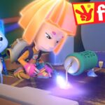 The Fixies ★ Repairing The Car With Spare Parts ★ Fixies English | Videos For Kids - Kingdom Kids Zone, Little Learners - The Fixies