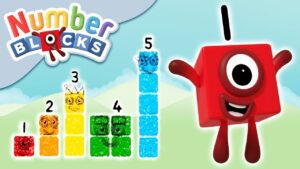 @Numberblocks – Stampolines | Learn to Count - Kingdom Kids Zone, Little Learners - Numberblocks