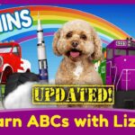 Learn ABCs with Lizzy the Dog | Updated - Kingdom Kids Zone, Little Learners - Brain Candy TV
