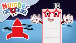 @Numberblocks- Ready, Steady, Blast Off! | Learn to Count - Kingdom Kids Zone, Little Learners - Numberblocks