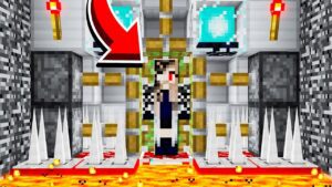 TRAPPING THE CREATOR OF ALL STEVES in Minecraft! (Scary Survival EP32) - Gameplay, Kingdom Kids Zone, Minecraft - EYstreem
