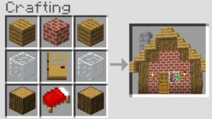 CRAFTING A HOUSE In Minecraft Pocket Edition! (NO MODS!) - Gameplay, Kingdom Kids Zone, Minecraft - EYstreem