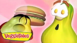 VeggieTales | His Cheeseburger | VeggieTales Silly Songs With Larry | Videos For Kids - Kingdom Kids Zone, Sing With Me - VeggieTales Official