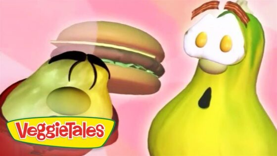 VeggieTales | His Cheeseburger | VeggieTales Silly Songs With Larry | Videos For Kids - Kingdom Kids Zone, Sing With Me - VeggieTales Official