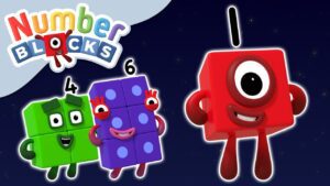 @Numberblocks- Crazy Counting | Learn to Count - Kingdom Kids Zone, Little Learners - Numberblocks
