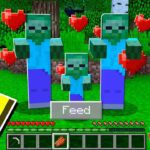 How to BREED ZOMBIES in Minecraft TUTORIAL! (Pocket Edition, Xbox, PC) - Gameplay, Kingdom Kids Zone, Minecraft - EYstreem