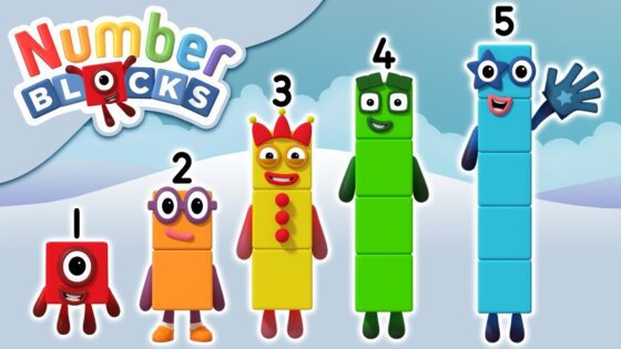 @Numberblocks- Team of 5 | Learn to Count - Kingdom Kids Zone, Little Learners - Numberblocks