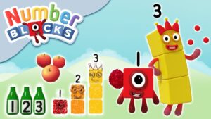 @Numberblocks- Creative Maths | Learn to Count - Kingdom Kids Zone, Little Learners - Numberblocks
