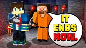 TEST STEVE BETRAYED ME! (Scary Survival EP36) - Gameplay, Kingdom Kids Zone, Minecraft - EYstreem