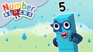 @Numberblocks- It's Raining Numbers | Learn to Count - Kingdom Kids Zone, Little Learners - Numberblocks