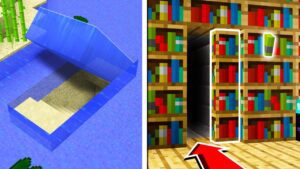 TOP 5 SECRET BASES You Can Make in Minecraft TUTORIAL! - Gameplay, Kingdom Kids Zone, Minecraft - EYstreem