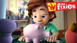 The Fixies ★ The Piggy Bank Plus More Full Episodes ★ Fixies English | Videos For Kids - Kingdom Kids Zone, Little Learners - The Fixies