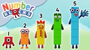 @Numberblocks- The Five Blocks | Learn to Count - Kingdom Kids Zone, Little Learners - Numberblocks