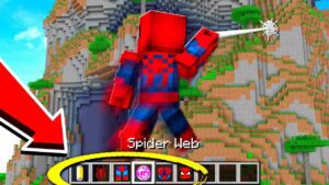 MINECRAFT AS SPIDERMAN! How to Be Spiderman in Minecraft! - Gameplay, Kingdom Kids Zone, Minecraft - EYstreem
