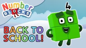 @Numberblocks- Back to School | Cracking Maths | Learn to Count - Kingdom Kids Zone, Little Learners - Numberblocks