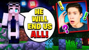 THE CREATOR OF ALL STEVES SPOKE TO ME VERBALLY! (Scary Survival EP35) - Gameplay, Kingdom Kids Zone, Minecraft - EYstreem