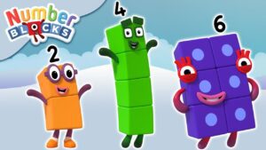 @Numberblocks- Learning Even Numbers | Learn to Count - Kingdom Kids Zone, Little Learners - Numberblocks