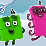 @Numberblocks- Clever Numbers | Learn to Count - Kingdom Kids Zone, Little Learners - Numberblocks