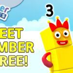 @Numberblocks- Meet Number Three | Meet the Numberblocks | Learn to Count - Kingdom Kids Zone, Little Learners - Numberblocks
