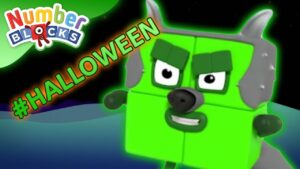 @Numberblocks- #Halloween | Big Scary Wolf | Learn to Count - Kingdom Kids Zone, Little Learners - Numberblocks