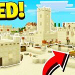 NEW DESERT VILLAGE SEED in Minecraft! (Village & Pillage Update) - Gameplay, Kingdom Kids Zone, Minecraft - EYstreem