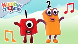 @Numberblocks- Singing Numbers | Learn to Count - Kingdom Kids Zone, Little Learners - Numberblocks