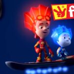 The Fixies ★ Flying Skateboard & Special Cartoon Mega Mix For Kids ★ Fixies| Cartoon For Kids - Kingdom Kids Zone, Little Learners - The Fixies