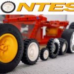 Spinning Contest with 10 Lego Wheels - Kids (6-9), Kingdom Kids Zone - Brick Experiment Channel