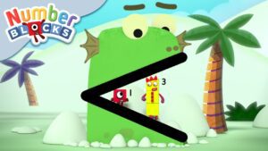 @Numberblocks- It's BLOCKZILLA! | Learn to Count - Kingdom Kids Zone, Little Learners - Numberblocks