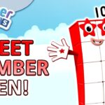 @Numberblocks- Meet Number Ten | Learn to Count | Meet the Numberblocks - Kingdom Kids Zone, Little Learners - Numberblocks
