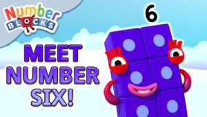 @Numberblocks- Meet Number Six | Meet the Numberblocks | Learn to Count - Kingdom Kids Zone, Little Learners - Numberblocks