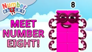 @Numberblocks- Meet Number Eight | Learn to Count | Meet the Numberblocks - Kingdom Kids Zone, Little Learners - Numberblocks