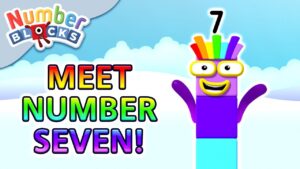 @Numberblocks- Meet Number Seven | Meet the Numberblocks | Learn to Count - Kingdom Kids Zone, Little Learners - Numberblocks