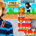 TROLLING MY BEST FRIEND IN MINECRAFT! - Gameplay, Kingdom Kids Zone, Minecraft - EYstreem