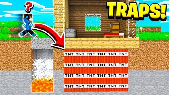 TOP 10 TRAPS You Can Build in Minecraft! (NO MODS!) - Gameplay, Kingdom Kids Zone, Minecraft - EYstreem