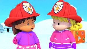 Fisher Price Little People ⭐Firehouse Four ⭐New Season! ⭐Full Episodes HD ⭐Cartoons for Kids - Kids TV Series, Kingdom Kids Zone - Little People - Fisher Price