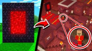 NEW NETHER UPDATE in Minecraft! *NETHER VILLAGES!* - Gameplay, Kingdom Kids Zone, Minecraft - EYstreem