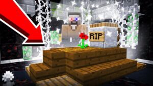 I FOUND SOMETHING IN TEST STEVE'S GRAVE! (Scary Survival EP43) - Gameplay, Kingdom Kids Zone, Minecraft - EYstreem