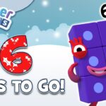 @Numberblocks- Countdown to #Christmas: 6 DAYS! | Learn to Count | Happy Holidays! - Kingdom Kids Zone, Little Learners - Numberblocks