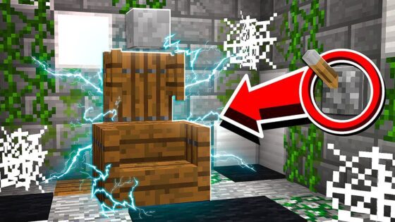 How to Build a WORKING ELECTRIC CHAIR in Minecraft! (NO MODS!) - Gameplay, Kingdom Kids Zone, Minecraft - EYstreem