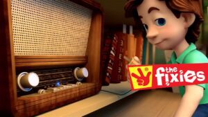 The Fixies ★ Old Fashioned Radio ★ Fixies English | Videos For Kids - Kingdom Kids Zone, Little Learners - The Fixies