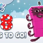 @Numberblocks- Countdown to #Christmas: 8 DAYS! | Learn to Count | Happy Holidays! - Kingdom Kids Zone, Little Learners - Numberblocks