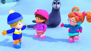 Fisher Price Little People ⭐Let's Play in the Snow ⭐New Season! ⭐Full Episodes ⭐Cartoons for Kids - Kids TV Series, Kingdom Kids Zone - Little People - Fisher Price