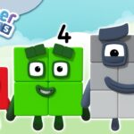 @Numberblocks- Being a Square | Learning Shapes | Learn to Count - Kingdom Kids Zone, Little Learners - Numberblocks