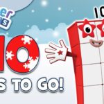 @Numberblocks- Countdown to #Christmas: 10 DAYS! | Learn to Count | Happy Holidays! - Kingdom Kids Zone, Little Learners - Numberblocks