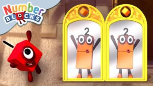 @Numberblocks- Mirror Mirror | Learn to Count - Kingdom Kids Zone, Little Learners - Numberblocks